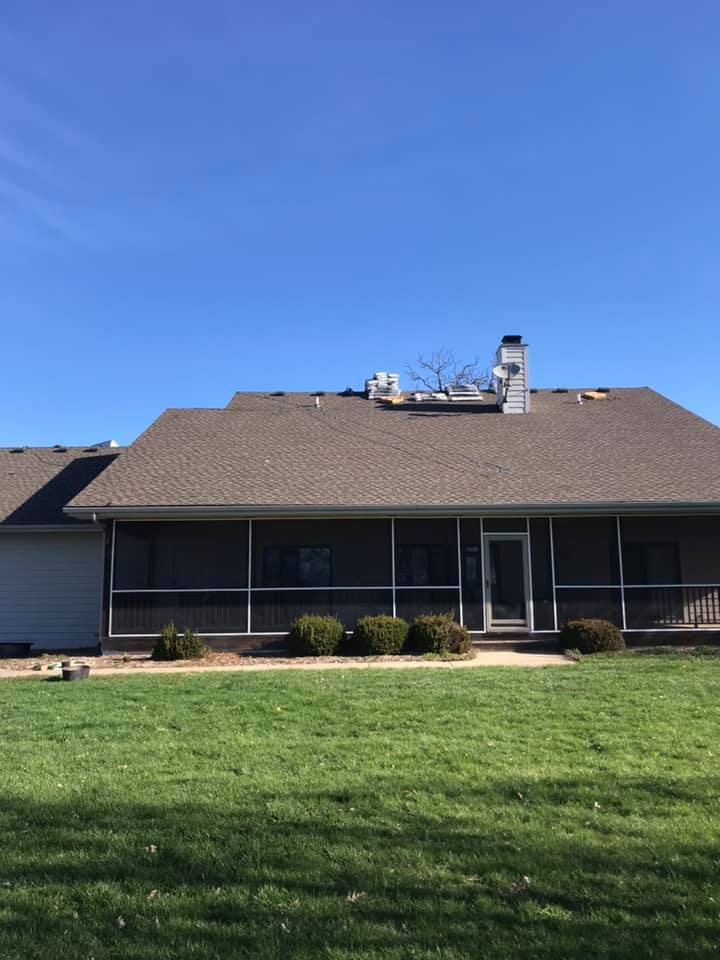 Roofing project nearing completion